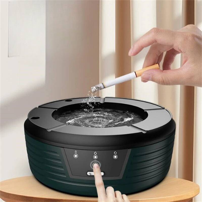 Cendrier Purificateur D'Air Intelligent - Absorbe Fumée Et Odeurs Pour Intérieur