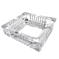 Cendrier carré en verre