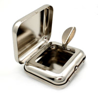 Cendrier de poche inox