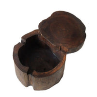 Cendrier extérieur bois souche