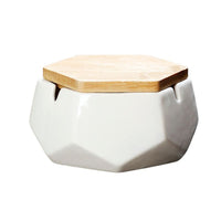 Cendrier de table extérieur blanc