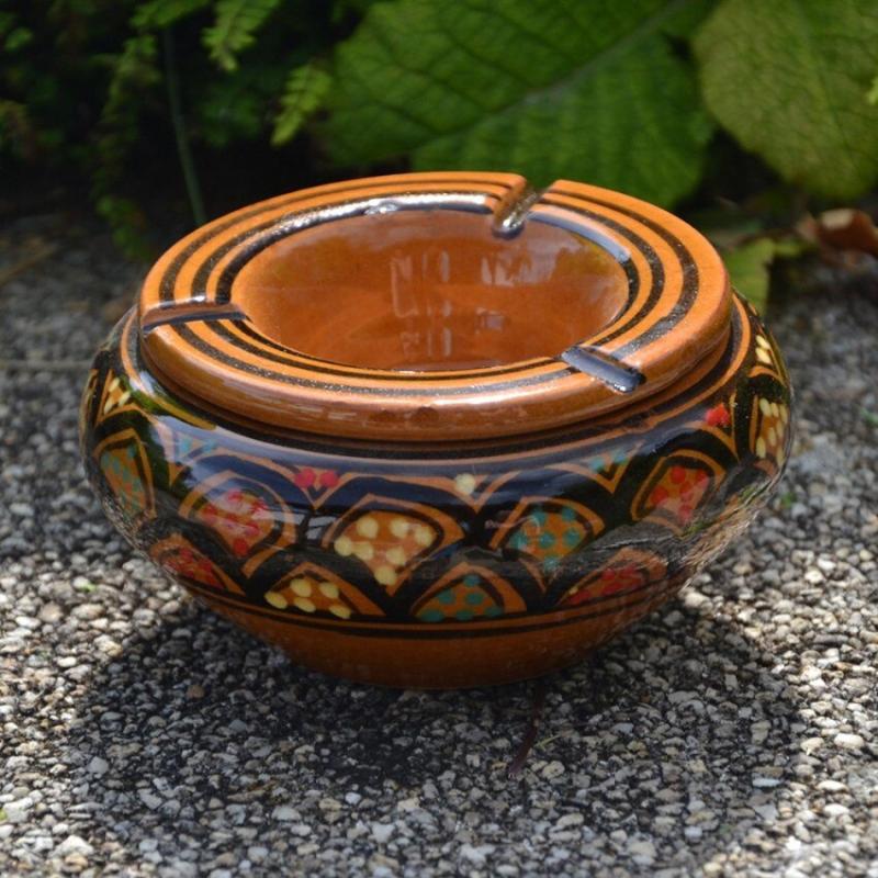 Cendrier marocain XXL céramique Erfoud - Flora Déco - Maison