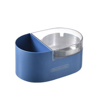 Cendrier mural rangement bleu