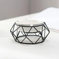 Cendrier design géométrique pour fumeur