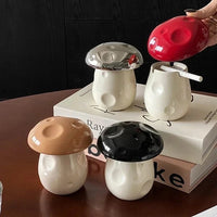 Cendrier couvercle champignon avec mégot