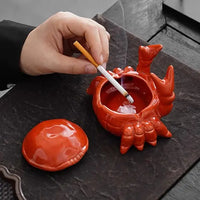 Cendrier crabe en décoration de fumeur
