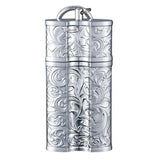 Cendrier de poche élégant argenté