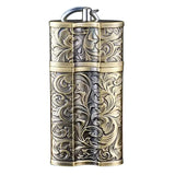 Cendrier de poche élégant bronze