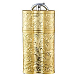 Cendrier de poche élégant doré