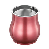 Cendrier design métal rose