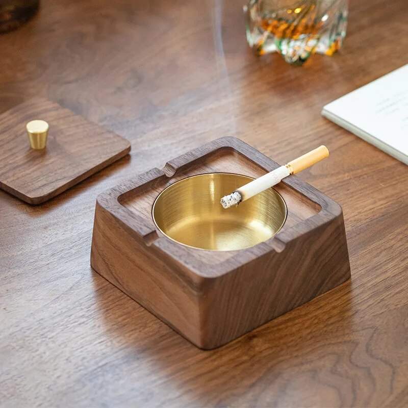 Cendrier Original En Céramique – Design Unique Pour Intérieur Ou Extérieur – Idée Déco Utile Pour Terrasse, Jardin, Salon - 6