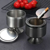 Cendrier inox élégance en décoration