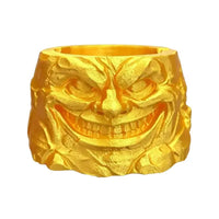 Cendrier maléfique jaune