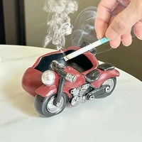 Cendrier moto originale pour fumeur