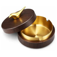 Cendrier plume d'Or