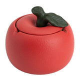 Cendrier pomme d'extérieur rouge