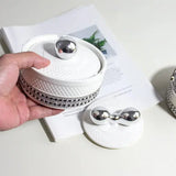 Cendrier Strass et Paillettes en décoration