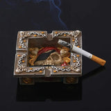 Cendrier Tête de Mort Pirate cigarette