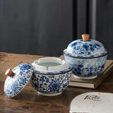 Cendrier vintage porcelaine ouvert