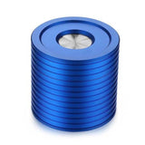 Cendrier aluminium bleu