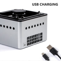 Cendrier Anti Odeur Cube USB Chargeur