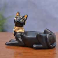 petit cendrier tête chat bâillant - Pascale Resin petit cendrier tête chat bâillant - Pascale Resin