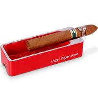 Cendrier cigare fumoir rouge blanc