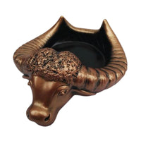 Cendrier Corne de Buffle bronze