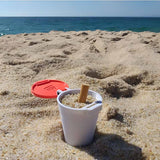 Cendrier de plage sable