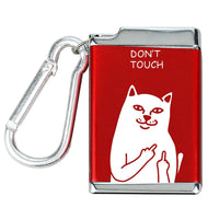 Cendrier de poche chat rouge