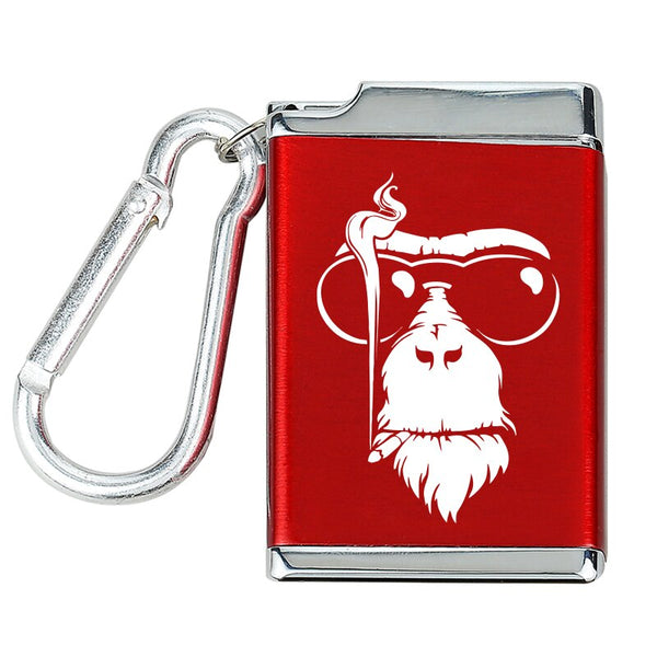 Cendrier de poche singe rouge
