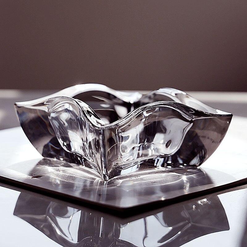 Cendriers Cendrier en verre cristal for la maison, la Table basse, le bureau, sans couvercle (2,7 pouces et 3,5 pouces), cadeaux for les fumeurs Cendrier (Size : 3.54 * 1.49in Cendriers Cendrier en verre cristal for la maison, la Table basse, le bureau, sans couvercle (2,7 pouces et 3,5 pouces), cadeaux for les fumeurs Cendrier (Size : 3.54 * 1.49in