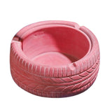 Cendrier original pneu rose