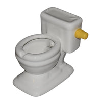 Cendrier original toilette jaune