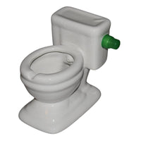 Cendrier original toilette vert