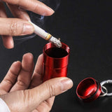 Cendrier portatif de poche cigarette