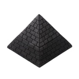 Cendrier pyramide design noir