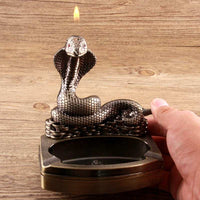 Cendrier Serpent Cobra Royal briquet